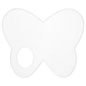 Palette de maquillage en acrylique pour fond de teint liquide transparent