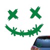 Sticker voiture sourire - Décalcomanies imperméables de visage de sourire pour des voitures décoratives,Funny Smile Bâtons de