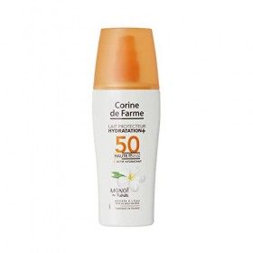 Corine De Farme | Lait Protecteur Spf50 Uva-Uvb Hydratation Renforcée Filtres Photo Stables Résistants À L’Eau Formule Clean 