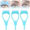 Protecteur applicateur de mascara – Outils 3 en 1 pour application de mascara, outil de mascara pour les yeux supérieurs et i