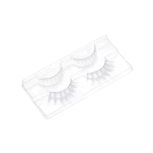 Faux De Cils Blancs Halloween Coloreful Eyes Extension Tool Cosplay Makeup Natural Look Masquerade Party Cousshes