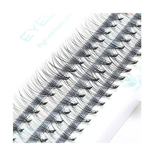 ICYCHEER Pro 0.10/0.07C 7/8/9/10/11/12/13mm Naturel Long C Curl Cils Individuels Extension de Faux Cils 007C, 8mm 