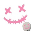 Autocollant de casques de sourire - Autocollants imperméables et décoratifs Smile Face pour voitures | Autocollants de casque