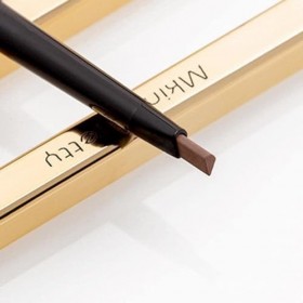 Crayon à sourcils 5 couleurs Petit tube doré Sans sourcils Résistant à la transpiration Double extrémité Maquillage étanche P