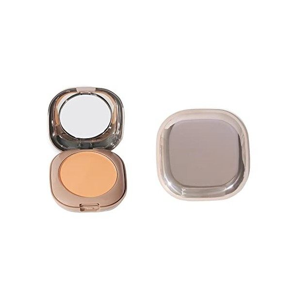 Peinture Visage Beauté Double Couche Poudre Réparatrice Visage Humide Double Usage Durable Correcteur Deux Couleurs Maquillag