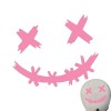 Sticker voiture sourire - Décalcomanies décoratives de visage de sourire pour des voitures imperméables | Smile Bike Sticks, 