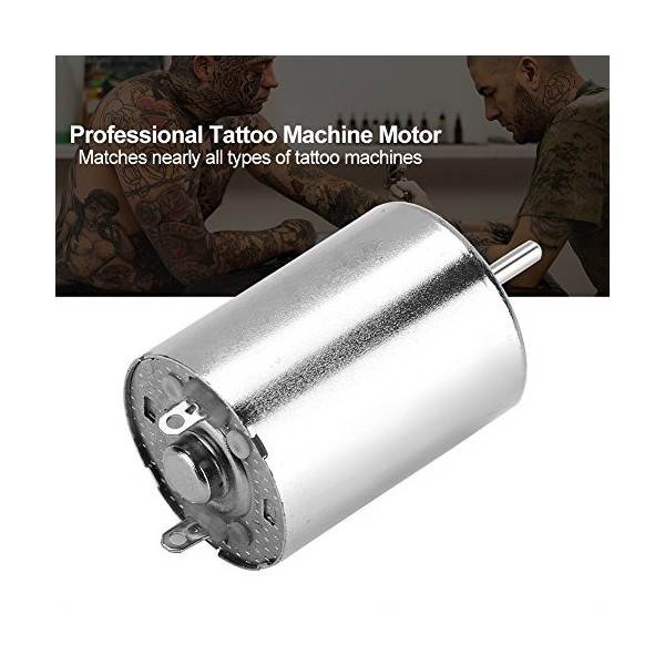 Moteur micro pour la machine de tatouage, accessoires doutils de tatouage de shader de moteur de mitrailleuse de CC 8V rempl