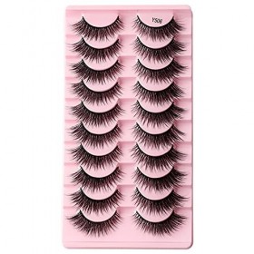 Cils Magnétiques Aimants Nouveau Faux Cils Transparent Dense 10 Paires De Cils Naturel Nude Maquillage Bordure 3D Vison Faut 