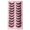 Cils Magnétiques Aimants Nouveau Faux Cils Transparent Dense 10 Paires De Cils Naturel Nude Maquillage Bordure 3D Vison Faut 