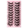 Cils Magnétiques Aimants Nouveau Faux Cils Transparent Dense 10 Paires De Cils Naturel Nude Maquillage Bordure 3D Vison Faut 