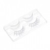 Décorations dHalloween Faux de cils Blancs Halloween Colorful Eye Lashes Extension Tools Cosplay Makeup Natural Looking Masq