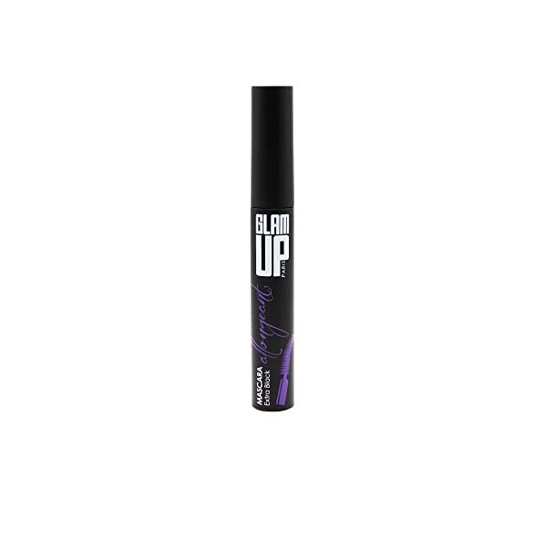 GlamUp Paris - Mascara Allongeant - Extra Black Définition - Longue Durée - Allongement de Cils Extra Long - Noir