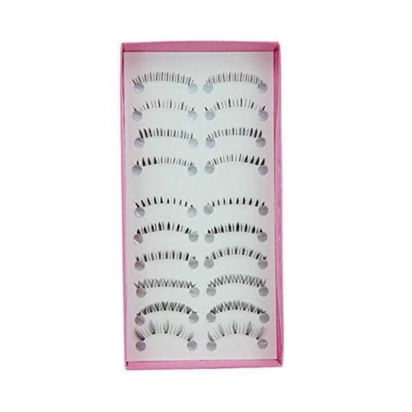 10 Pairs Lower Under Bottom False Eyelashes Eye Lashes Extension Different Style by Broadfashion