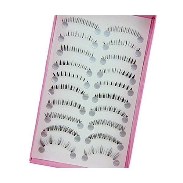 10 Pairs Lower Under Bottom False Eyelashes Eye Lashes Extension Different Style by Broadfashion