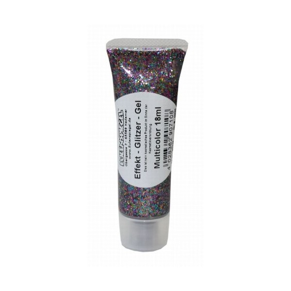 Professional Face Glitter Gel 18ml Tube Multicoloured by Creative