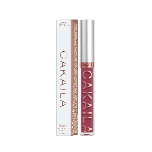 Rouge à lèvres liquide mat haute intensité 18 couleurs Nude Gloss Maquillage Lo Liquid Matte Stick Lip Stick Waterproof