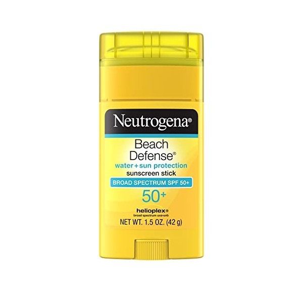 Neutrogena Sunscreen Beach Defense Stick SPF 50, 1.5 Ounce by Neutrogena