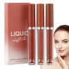 Brillant à lèvres hydratant - Rouge à Lèvres Liquide Brillant à Lèvres | Coffret cadeau de bâtons à lèvres résistants aux tac