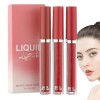 Brillant à lèvres hydratant - Rouge à Lèvres Liquide Brillant à Lèvres | Coffret cadeau de bâtons à lèvres résistants aux tac