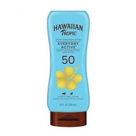 Hawaiian Tropic Island Sport Broad Sprectrum Sunscreen Lotion, SPF 50 - 8 Ounce