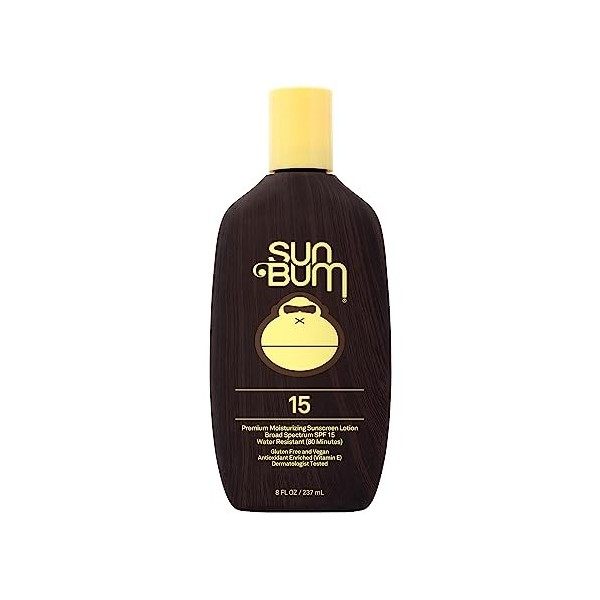 Sun Bum Water Resistant SPF 15, 8 oz by Sun Bum