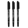 Hilai Tatouage marqueur stylo étanche peau marquage crayon Fine pointe corps encre stylo couleur mélangée 3 pièces tatouages 