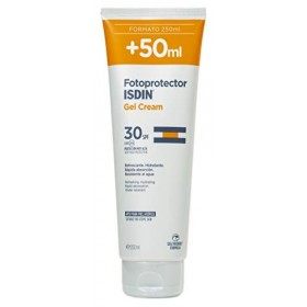 ISDIN Fotoprotector Gel Cream SPF 30 Crème solaire 250ml | Crème solaire pour le corps à usage quotidien | Hydrate comme un