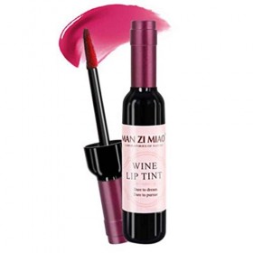 censhaorme Bouteille de vin Forme Lip Gloss Long Lasting Moisturer Liquide Rouge à lèvres Maquillage pour Les lèvres
