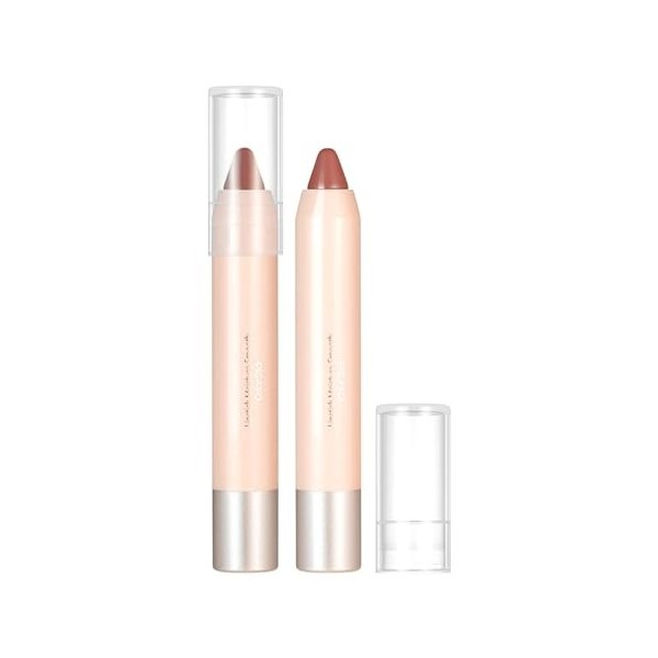 8 Couleurs Rouge à Lèvres Stylo Antiadhésif Tasse Lipliner Fil Crochet Marqueur à Lèvres Maquillage Gommage Lèvres E,One Siz