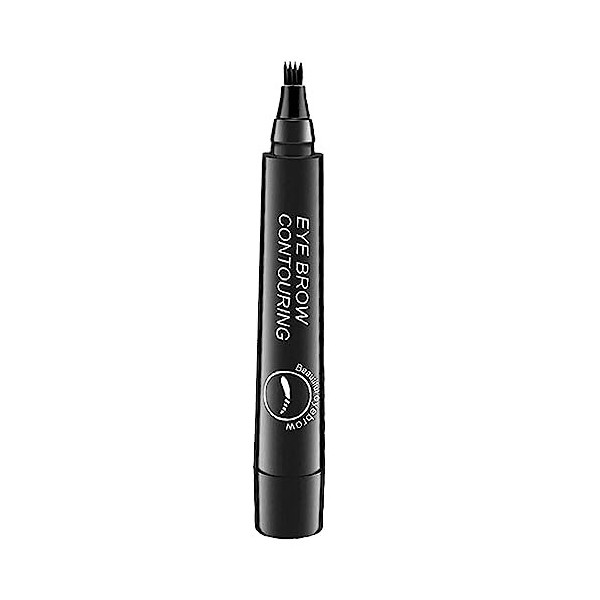 Stylo Liquide À Sourcils, Stylo Marqueur À Sourcils Étanche, Crayon À Sourcils Micrroblading Avec Crayon À Sourcils Naturel À