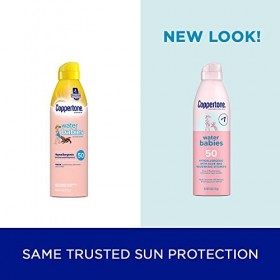 Coppertone WaterBABIES Quick Cover Lotion Spray SPF 50 Twin Pack 6oz x 2 by Coppertone