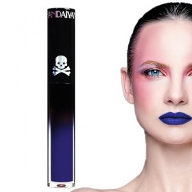 Tache à lèvres nue,Teinture de rouge à lèvres Dark Shades - Maquillage de rouge à lèvres liquide sans bouger, tasse antiadhés