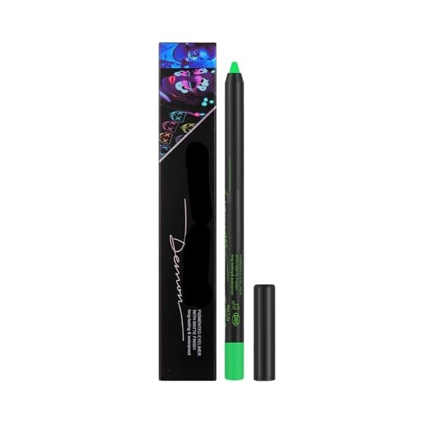 Stylo Eyeliner Liquide Néon - Eye-liner activé par leau - Eyeliner graphique maquillage néon peinture pour le visage stylo e