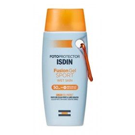 ISDIN Fotoprotector Fusion Gel SPORT SPF50 100ml | Photoprotection pour le corps | ultra-légère pour les sportifs | Refroid