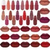 MISOYER Rouge à lèvres Pilule - 18 Couleurs -sules Maquillage,Bâton à lèvres en Velours Mignon imperméable et Durable pour Le