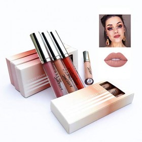 3 Couleur Rouge à Lèvres Liquide Mat Longue Tenue Waterproof Set Liquid Lipstick Matte Sexy Lip Gloss Kit Lip Gloss Lips Lips