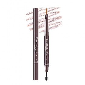 5 couleurs étanche résistant à la sueur non étourdissant bande brosse tête triangulaire objectif rotatif automatique crayon s