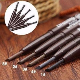 5 couleurs étanche résistant à la sueur non étourdissant bande brosse tête triangulaire objectif rotatif automatique crayon s