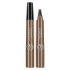 Liquid Eyebrow Pencil, Liquid Eyebrow Pencil, Waterproof 4 Point Liquid Eyebrow Pencil, Nature Eyebrow Pen Pencil, Eyebrow Ma