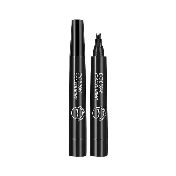 Liquid Eyebrow Pencil, Liquid Eyebrow Pencil, Waterproof 4 Point Liquid Eyebrow Pencil, Nature Eyebrow Pen Pencil, Eyebrow Ma