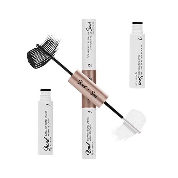 Lash Glue Seal Lash Clusters Bond Seal Cluster Lash Glue Bond Seal Long Lasting DIY Lash Extension Glue Waterproof Lash Glue 