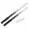 Saffron Black and White Duo eyeliner pencil by Saffron