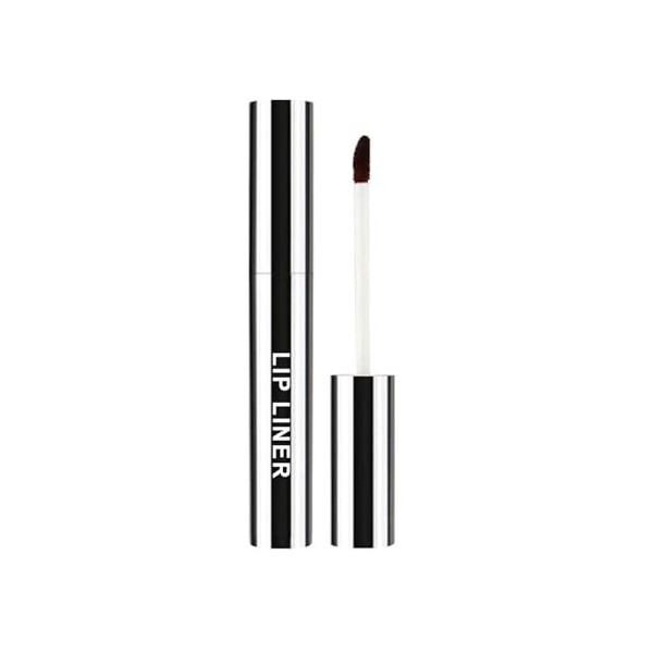 Crayon à lèvres amovible qui décrit la forme des lèvres, affiche la couleur des lèvres et pinceau à lèvres non pelable, 5 ml 