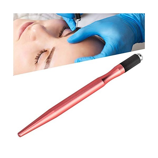 Stylo de Tatouage de Maquillage pour Microblading, Stylo de Tatouage Manuel pour Sourcils, Eye-liner, Lèvres avec Aiguille Cr