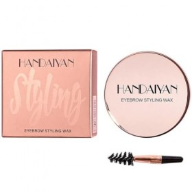 Cire à sourcils Gel, cire façonneuse pour sourcils, effet de stratification, savon transparent, cire durée, Mak N1S6 imperméa