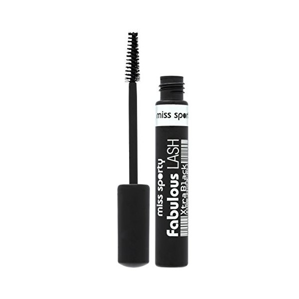 Miss Sporty Fabulous Lash Xtra Mascara, 8 ml, Black