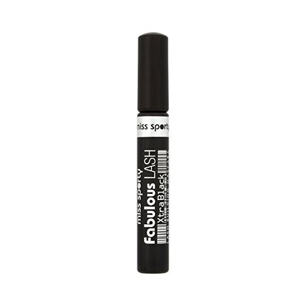 Miss Sporty Fabulous Lash Xtra Mascara, 8 ml, Black