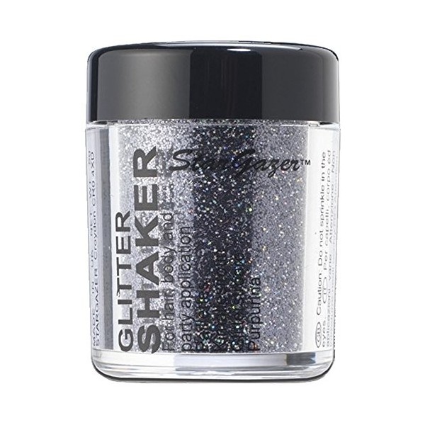 Stargazer Starlight Shaker Paillettes Argent Fusée