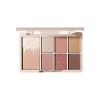 Hudhowks Maquillage pour Les Yeux, Palette dombres à paupières Ultimate Makeup Professional, Pigments pressés, 7 Teintes, Pa