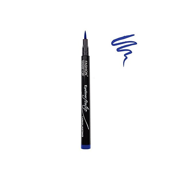 Fashion Make-Up FMU1120503 Eyeliner Feutre Longue Tenue N°03 Bleu